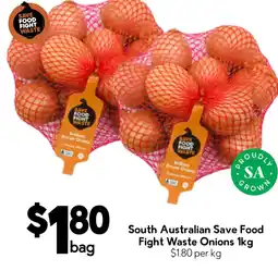 Drakes South Australian Save Food Fight Waste Onions offer