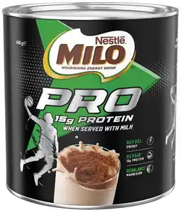 IGA Nestlé Milo Restore or Hi Protein 440g offer