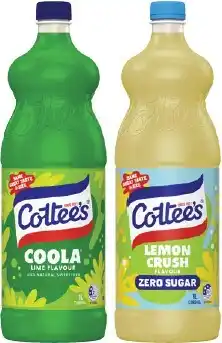 IGA Cottee’s Cordial Selected Varieties offer