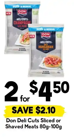 Drakes Don Deli Cuts Sliced or Shaved Meats offer