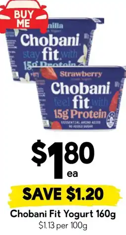 Drakes Chobani Fit Yogurt offer