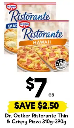 Drakes Dr. Oetker Ristorante Thin & Crispy Pizza offer