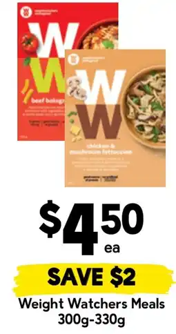 Drakes Weight Watchers Meals offer