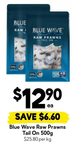 Drakes Blue Wave Raw Prawns Tail On offer