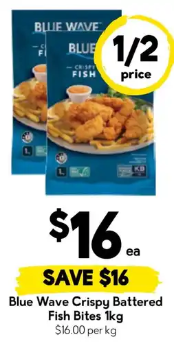 Drakes Blue Wave Crispy Battered Fish Bites offer