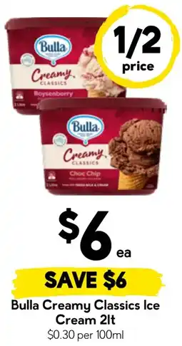 Drakes Bulla Creamy Classics Ice Cream offer
