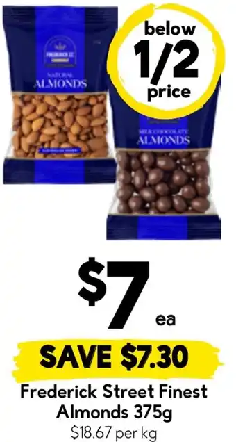 Drakes Frederick Street Finest Almonds offer