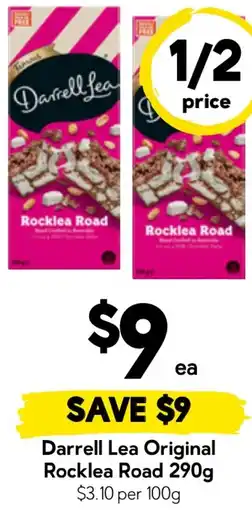 Drakes Darrell Lea Original Rocklea Road offer