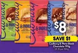 Drakes Cadbury & More Block Chocolate offer