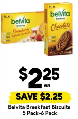 Drakes Belvita Breakfast Biscuits 5 Pack-6 Pack offer
