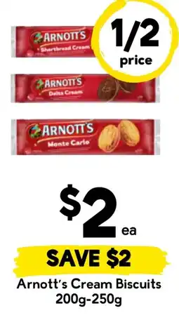 Drakes Arnott's Cream Biscuits offer