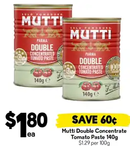 Drakes Mutti Double Concentrate Tomato Paste offer