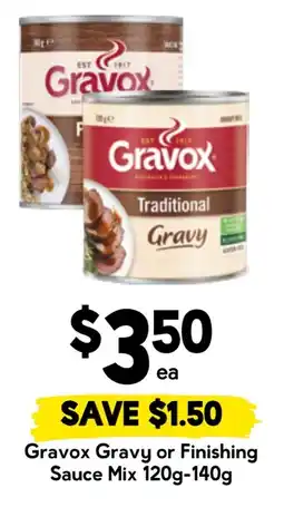 Drakes Gravox Gravy or Finishing Sauce Mix offer