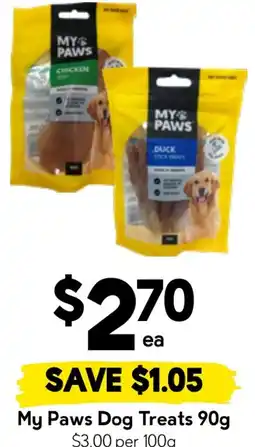 Drakes My Paws Dog Treats offer