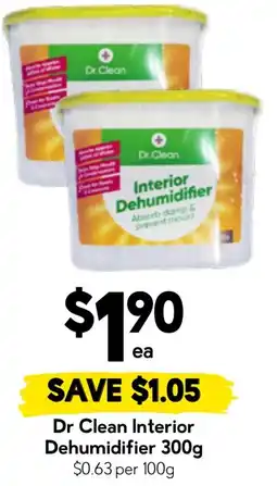 Drakes Dr Clean Interior Dehumidifier offer