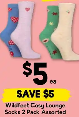 Drakes Wildfeet cosy lounge socks offer