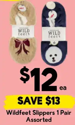 Drakes Wildfeet slippers offer