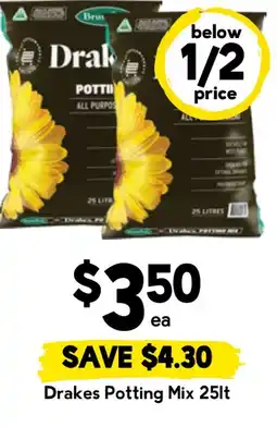 Drakes Drakes potting mix offer