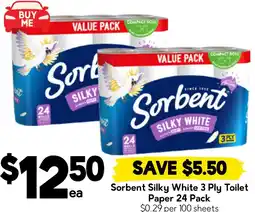 Drakes Sorbent silky white toilet offer