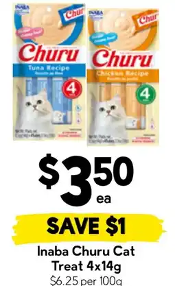 Drakes Inaba Churu Cat Treat offer