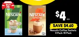 Drakes Nescafe Coffee Sachets offer