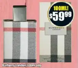 Chemist Warehouse Burberry London edp offer