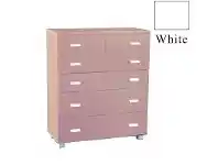 Concord 101cm High Chest - White