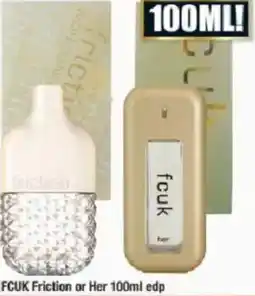 Chemist Warehouse FCUK Friction or Her edp offer