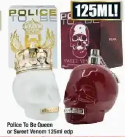 Chemist Warehouse Police To Be Queen or Sweet Venom edp offer