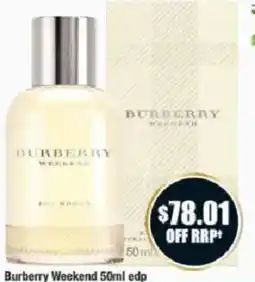 Chemist Warehouse Burberry Weekend edp offer