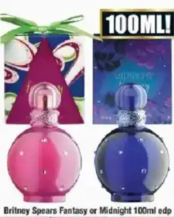 Chemist Warehouse Britney Spears Fantasy or Midnight edp offer