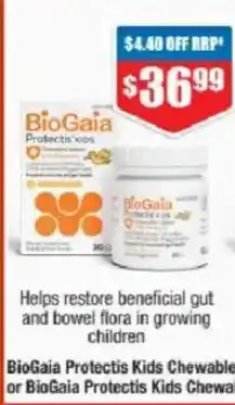 Chemist Warehouse BioGaia Protectis Kids Chewable offer