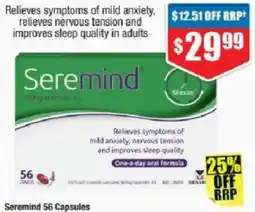 Chemist Warehouse Seremind 56 Capsules offer