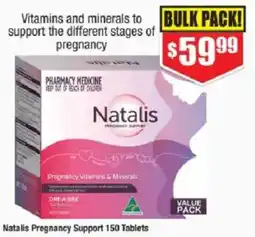 Chemist Warehouse Natalis Pregnancy Support 150 Tablets offer
