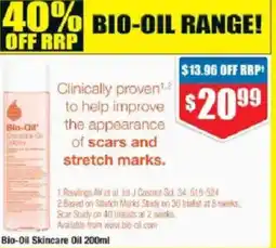 Chemist Warehouse Bio-Oil Skincare Oil offer