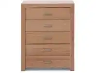 LivingStyles Madison 5 Drawer Tallboy offer