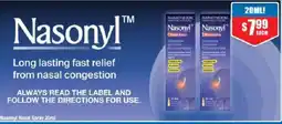 Chemist Warehouse Nasonyl Nasal Spray offer