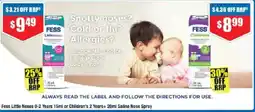 Chemist Warehouse Fess Little Noses 0-2 Years offer