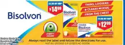 Chemist Warehouse Bisolvon Chesty Forte Chocolate Cherry Flavour or 50 Tablets offer