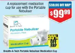 Chemist Warehouse Breath-A-Tech Portable Nebuliser Medication Cup offer