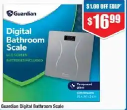 Chemist Warehouse Guardian Digital Bathroom Scale offer