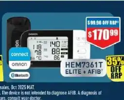 Chemist Warehouse Omron Range offer
