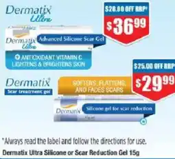 Chemist Warehouse Dermatix Ultra Silicone offer