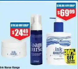 Chemist Warehouse Ink Nurse Range offer