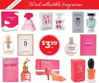 30ml collectible fragrances