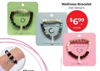 Wellness Bracelet Asst designs