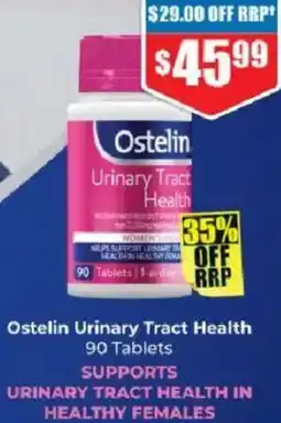 Chemist Warehouse Ostelin Urinary Tract Health offer