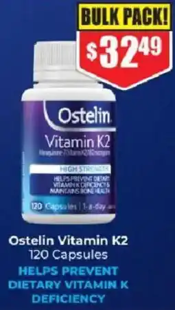 Chemist Warehouse Ostelin Vitamin K2 offer