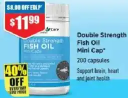 Chemist Warehouse Double strength fish oil mini cap offer