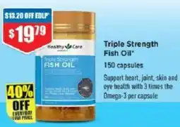 Chemist Warehouse Triple Strength Fish Oil offer
